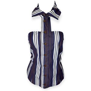 Vivienne Westwood Red Label Cotton Halter Top